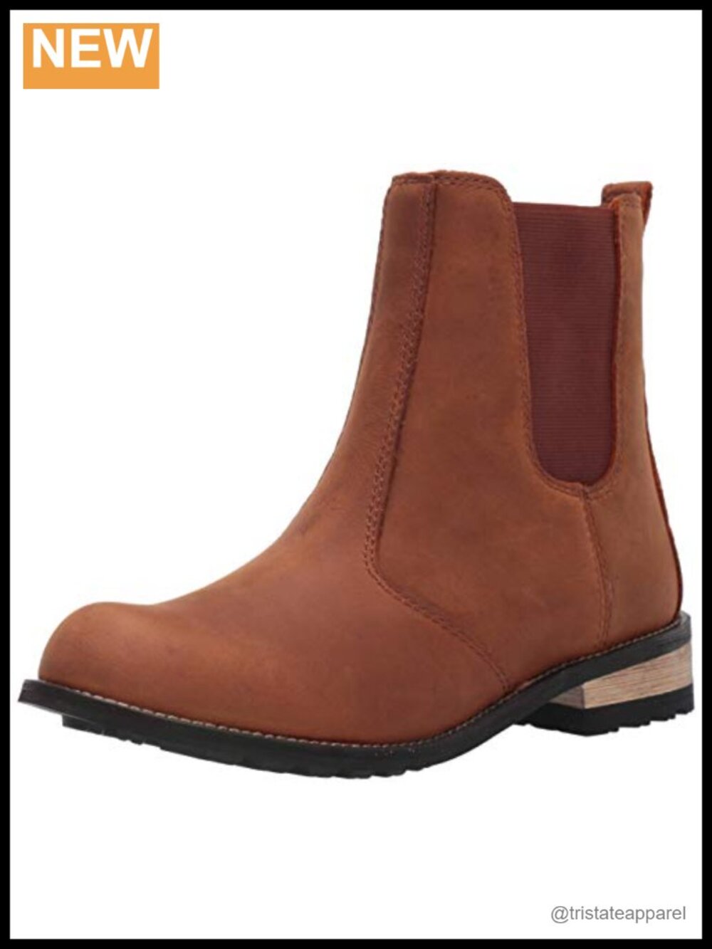 Kodiak Women's Alma Water Resistant Leather Chelsea Ankle Boots Pull On